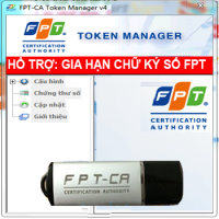 Hổ trợ cập nhật: Gia hạn chữ ký số FPT (FPT-Ca)